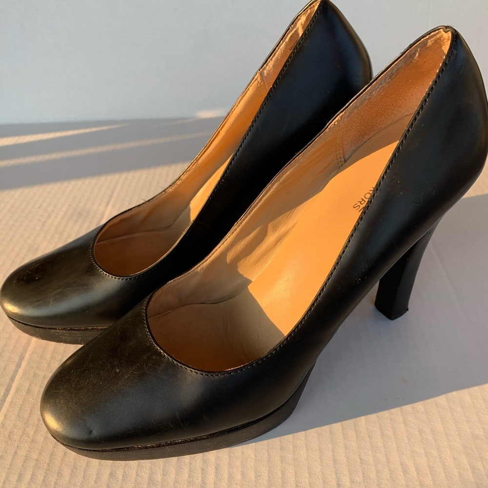 Michael Kors Black Heels Sz 10